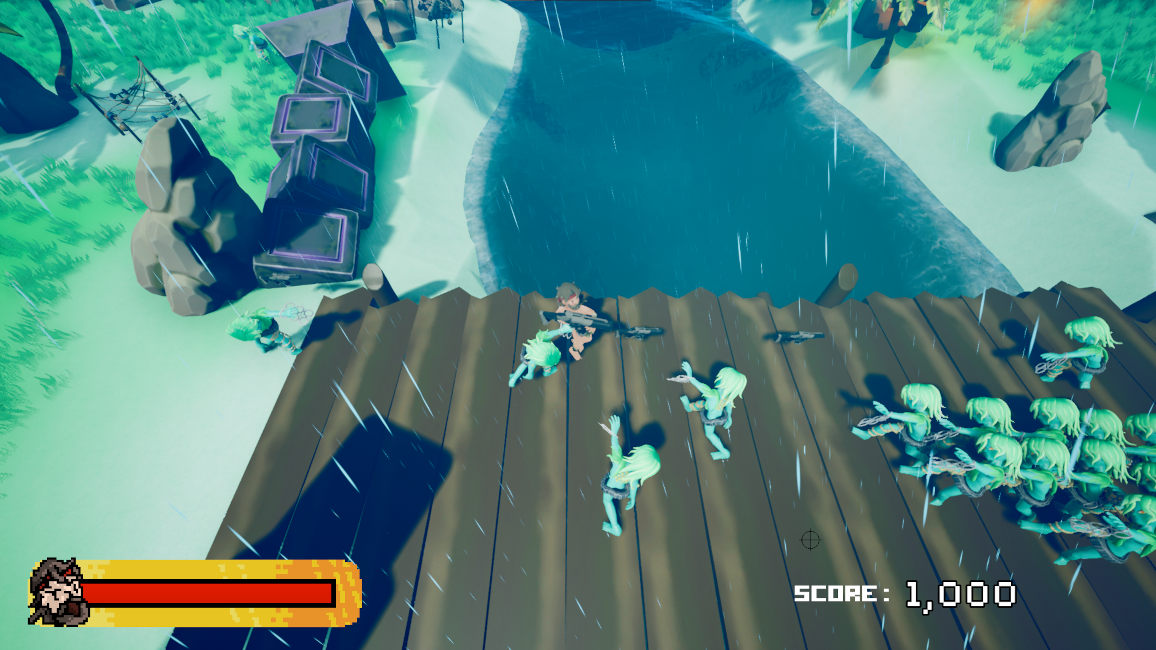 Swimming Dead Gameplay